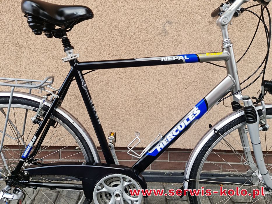 Rower męski trekkingowy HERCULES koła 28 SHIMANO okazja rabat WYSYŁKA