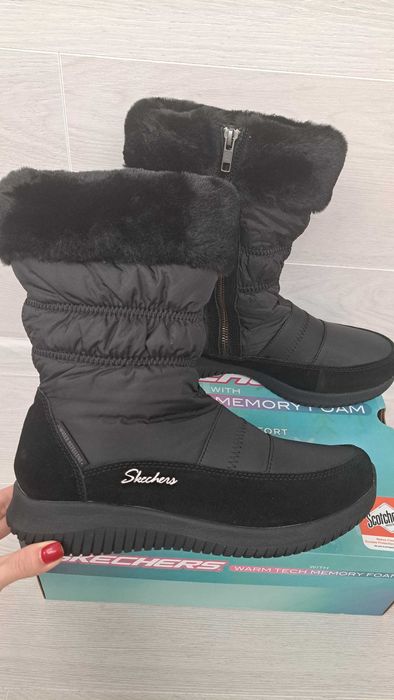 Сапожки дутики некст Skechers