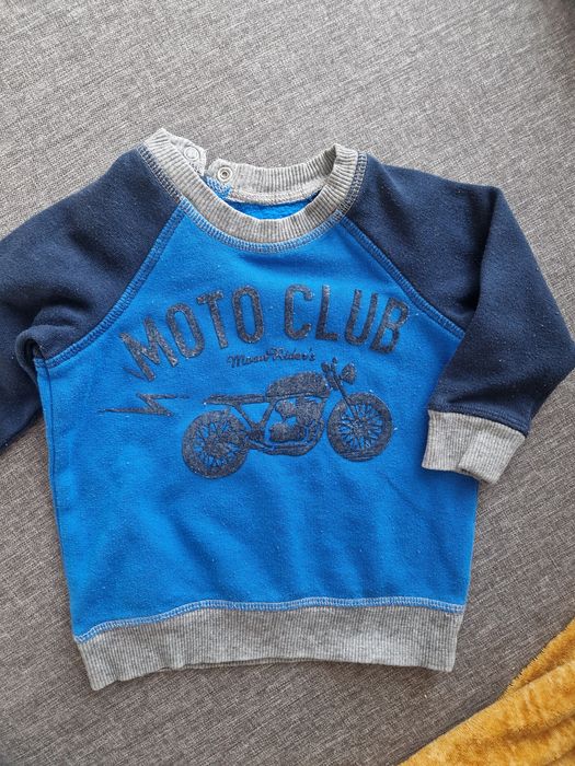 Bluza motor 6-9 miesiecy,  74 cm