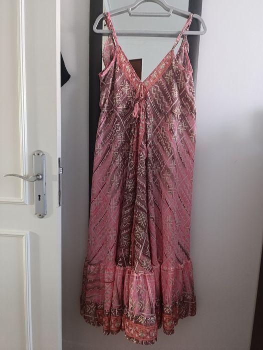 Vestidos  Sra de seda indiana