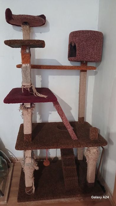 Котячий лежак великий