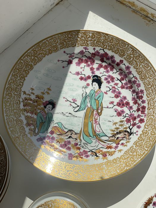 Сервиз мадонна гейша ГДР Jlmenau