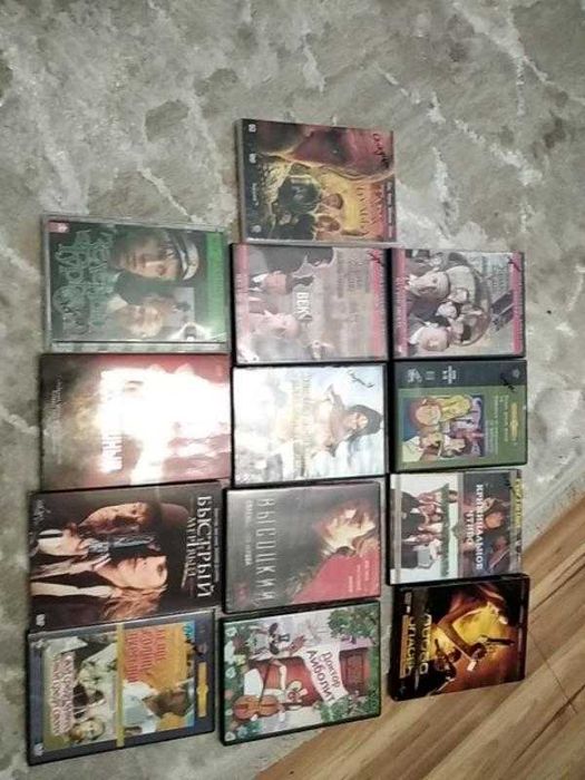 Диски DVD фільмів