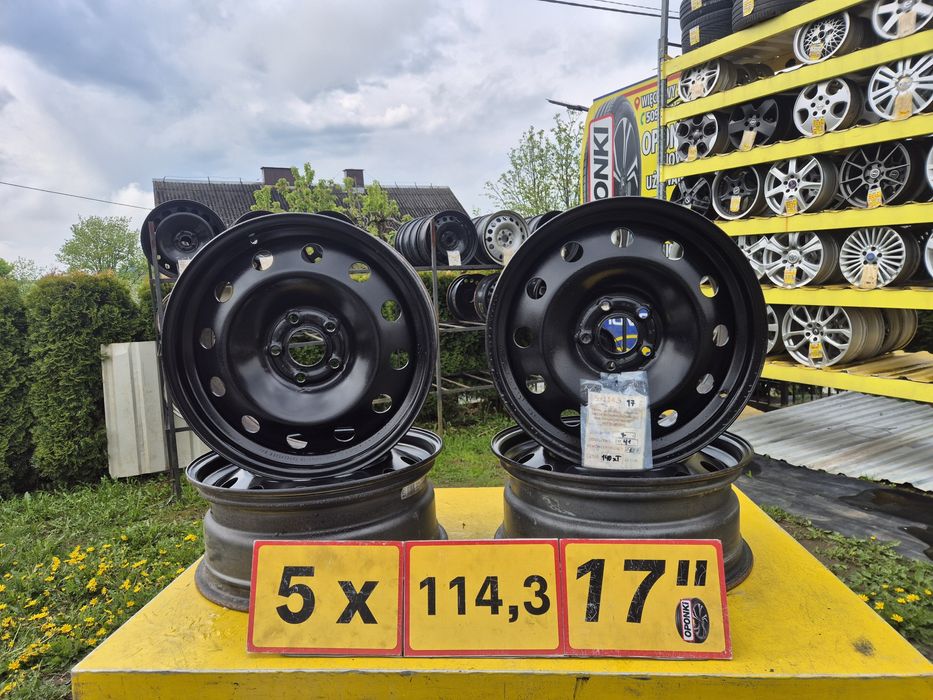 Felgi Stalowe 5x114.3 17Cali Toyota Suzuki Honda Dacia Nissan Renault Kia Hyundai Mazda Mitsubishi