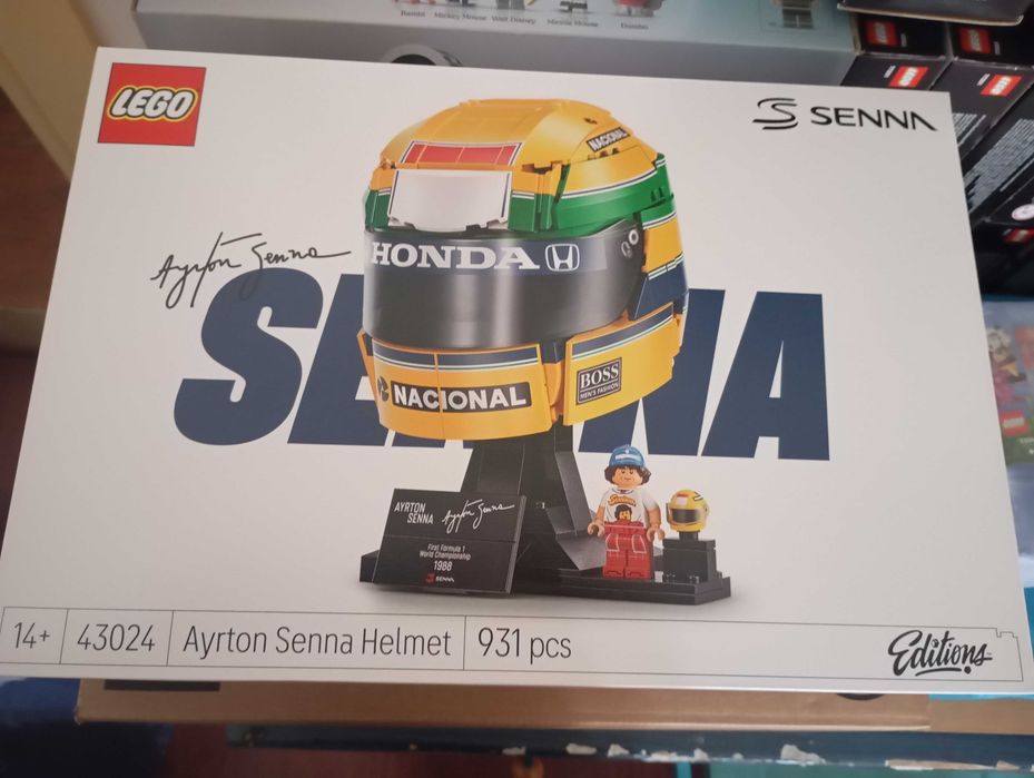 Lego Senna capacete