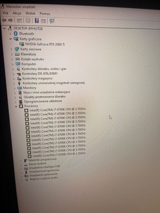 Zestaw komputerowy rtx 2080ti