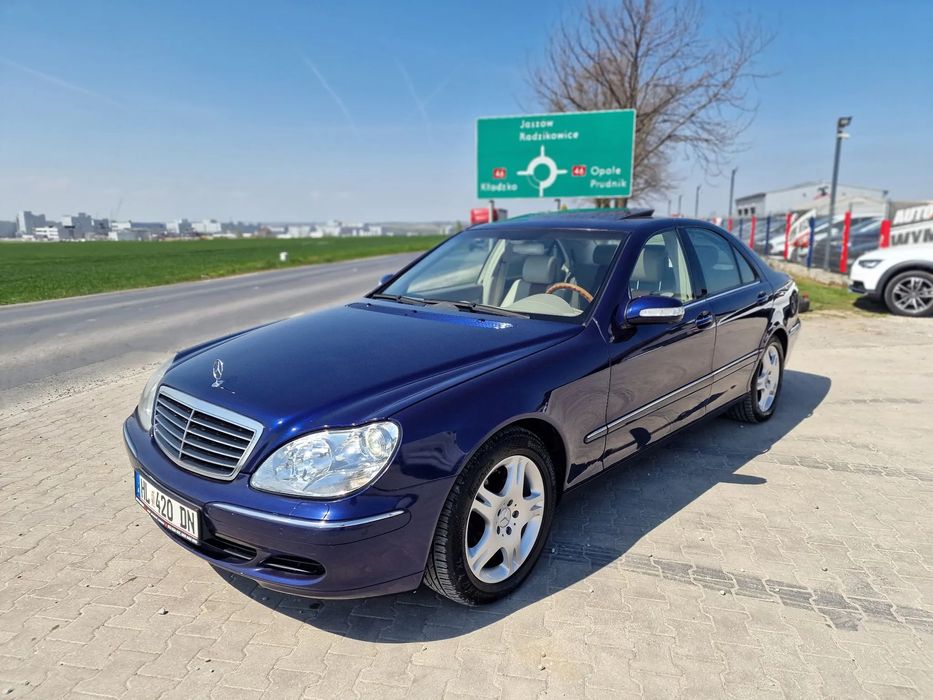 Mercedes-Benz Klasa S Perfekcyjnie Utrzymana Serwisowana Jak Nowa Gotowa Do Jazdy Klasyk