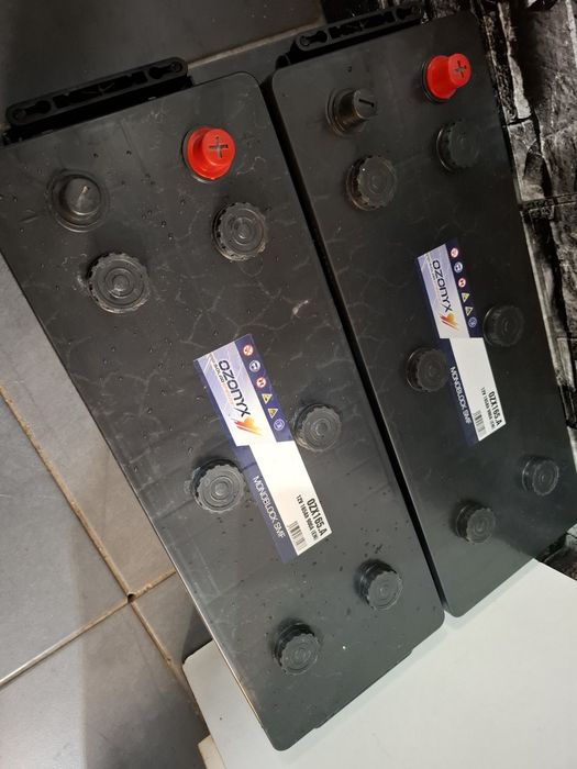 Baterias Ozonyx 12v 165Ah 900A novas.