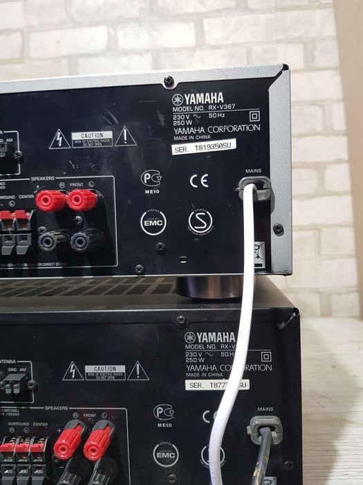 Пульт!AV ресивер/підсилювач  Yamaha RX-V367 2x120Вт 3D HDMI  б/у+5ч