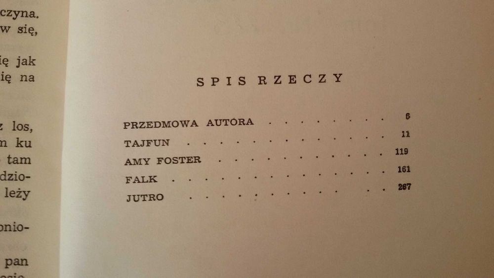Sześć Opowieści, Tajfun i Inne Opowiwdania, Joseph Conrad 1957r. wyd.I