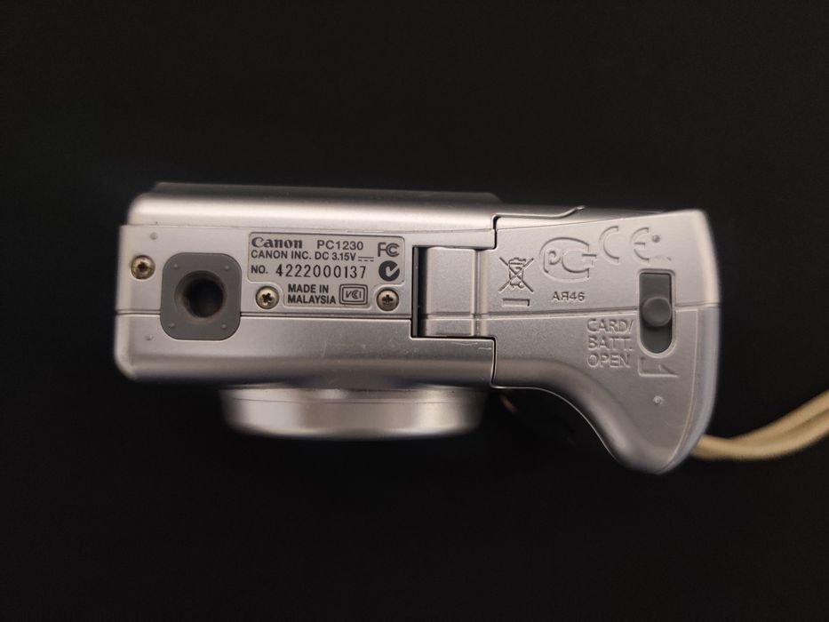 Canon PowerShot A 550 Silver Вінтажна Мильниця фотоапарат фотокамера