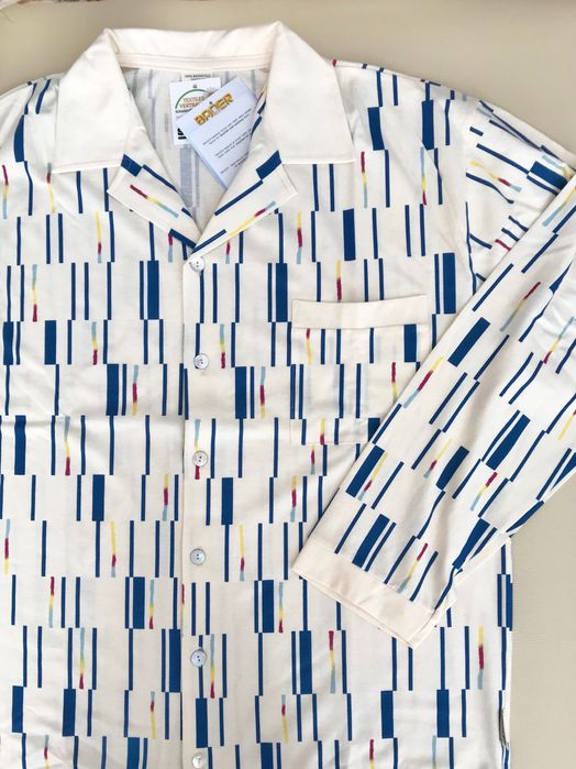 Чоловіча піжамна сорочка з високоякісної 100% бавовни BAUR (Німеччина)