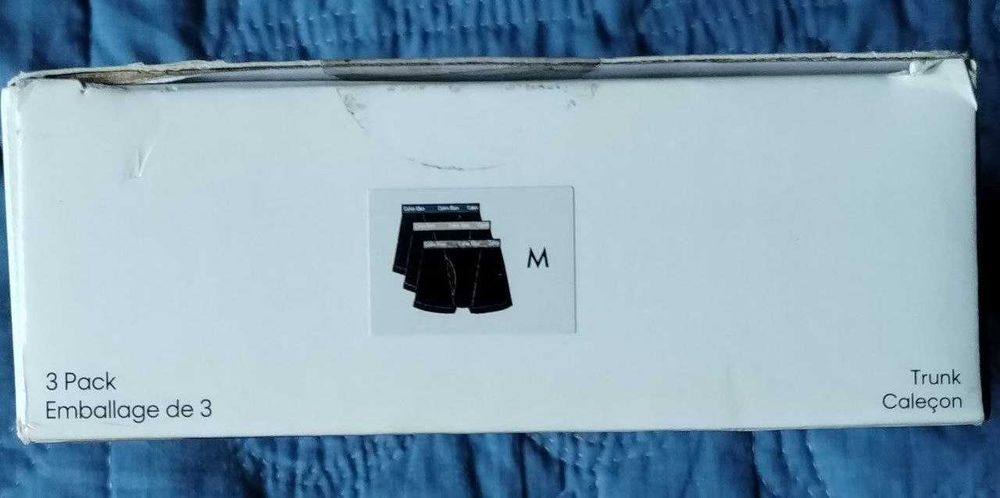 Чоловічі оригінальні труси Calvin Klein (2 шт з набору 3) модель trunk