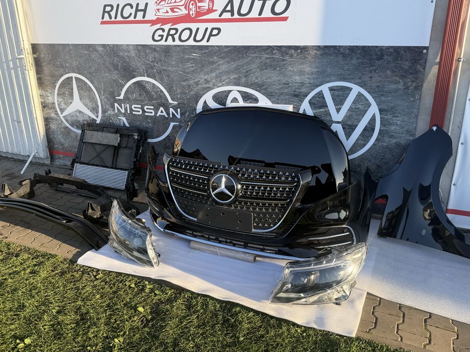 Бампер амг AMG V-class Vito W447 рестайлинг 2026 амг капот фара радиатор уселитель W447 Віто Веклас