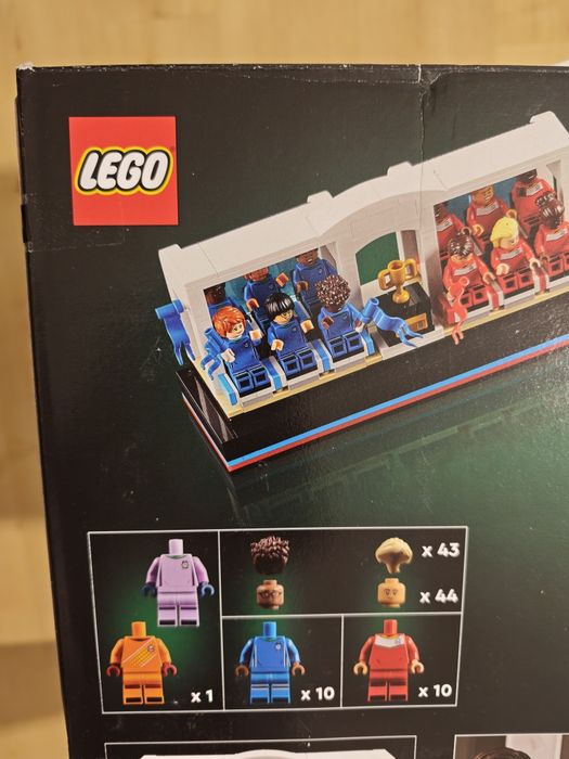 LEGO Ideas 21337 Piłkarzyki – NOWY, zaplombowany 22 minifigurki