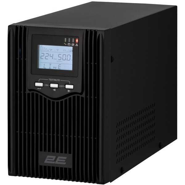ДБЖ 2E PS500L, 500VA/300W, на зовнішні 2шт. АКБ 12В, робоче, заряджене