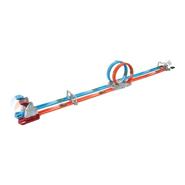 Автомобільний трек Klein Hot Wheels Подвійна петля, від 5 років, 37*46*8 см