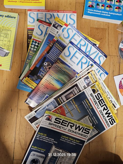 Poradniki serwis instrukcje schematy elektroniki napraw stare katalogi