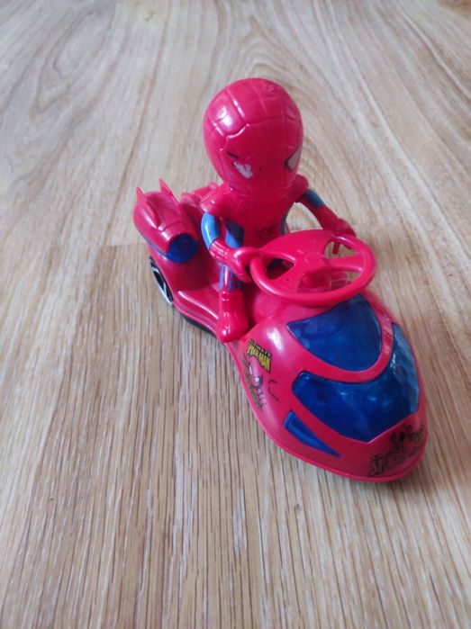 Spiderman motor ścigacz na baterie