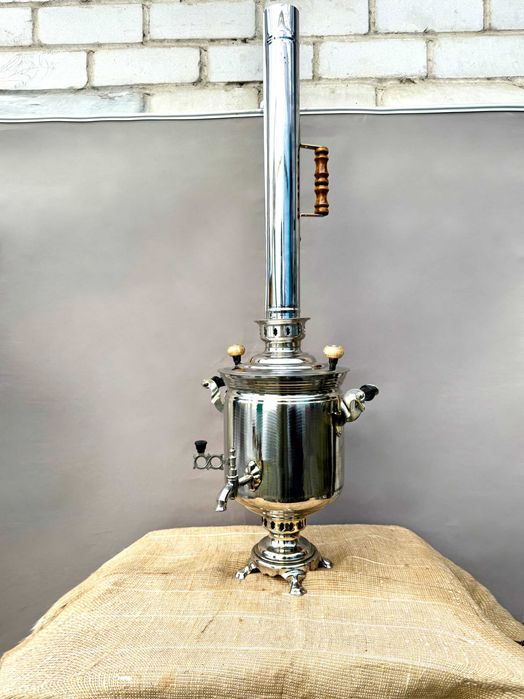 Самовар на дровах ТУЛА зшв  с трубой  5 и 7 литров