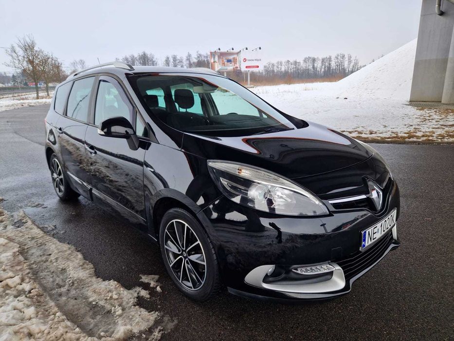 Renault Megane Grand Scenic 1.6 Diesel, 2015 r, salon polski, 7 osób