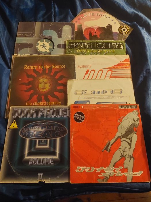 Vinyl com história, apenas para DJ's