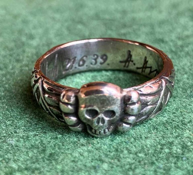Totenkopf Ring 1939 г, II WW