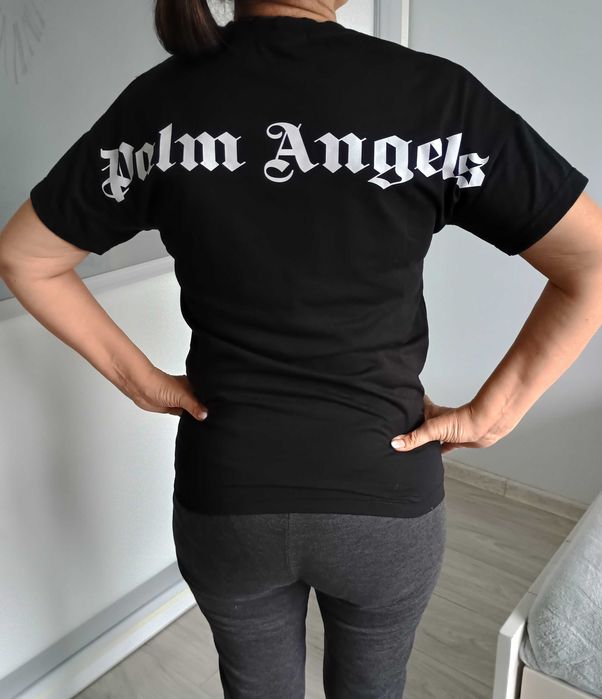 Damski t-shirt/koszulka Palm Angels - rozmiar S, czarny