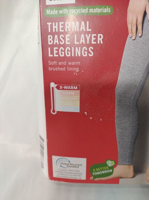 Termiczne legginsy damskie S 36/38
