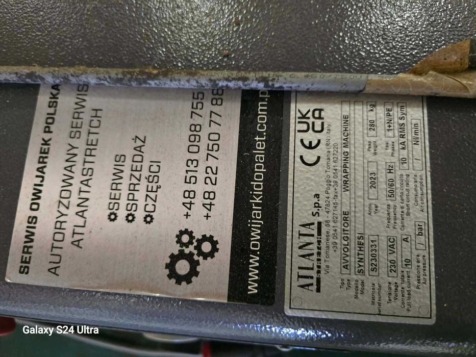 Owijarka do palet Streczowarka maszyna do owijania palet