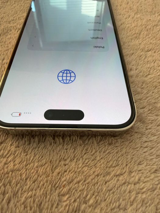 iPhone 14max Pro srebrny
