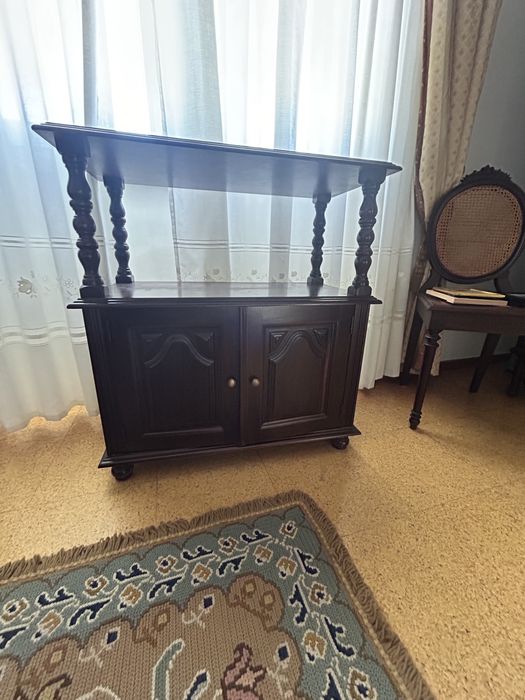 Movel / consola de madeira para TV