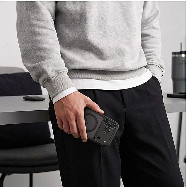 Tech-Protect Basicmag Magsafe Iphone 17 Pro Max / 18 Pro Max Matte Bla