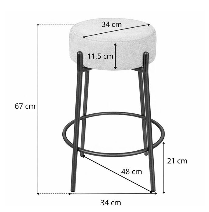 Sprzedam dwa NOWE hokery