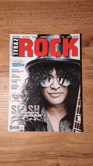 Teraz Rock 5/2012 - Slash, Machine Head, Metallica, Jack White