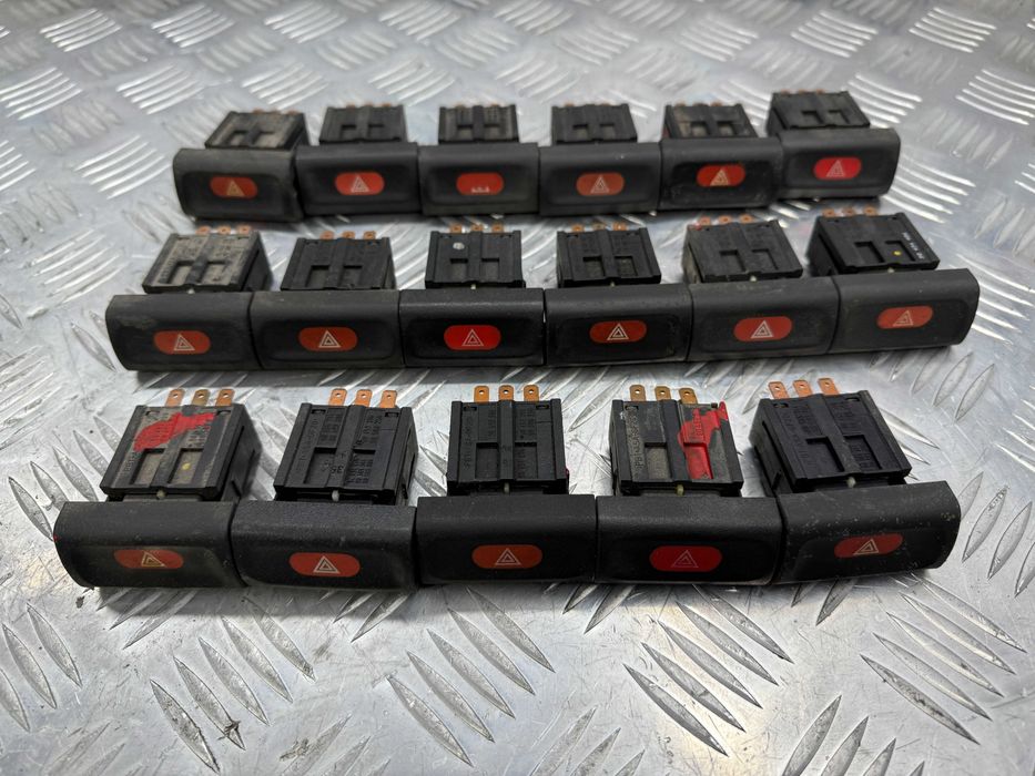 Кнопка аварийки  opel omega b  vectra b  7 pin  90457316
