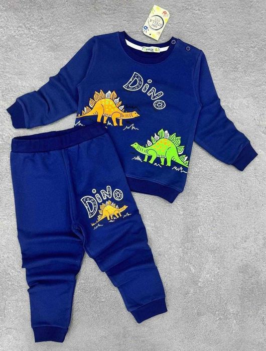 Dres chłopięcy dinozaury 80