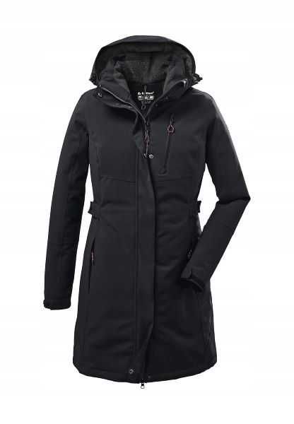 Killtec KOW 165 WMN Kurtka zimowa parka damska z kapturem r. 48 czarna