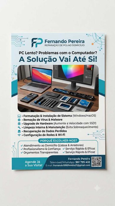 Técnico de Informática 24 Horas Lisboa / Margem SUL
