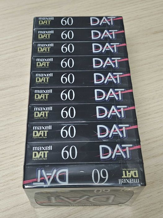Kasety DAT TDK 60 DM-60D cały karton 10 sztuk, oryginalnie zafoliowane