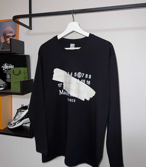 Лонгслів Maison Margiela (чорного кольору)