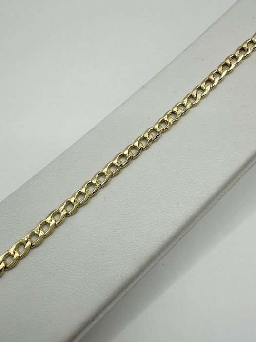 Złota Damska/Męska Bransoletka Pancerka Pr.585 NOWA !!!