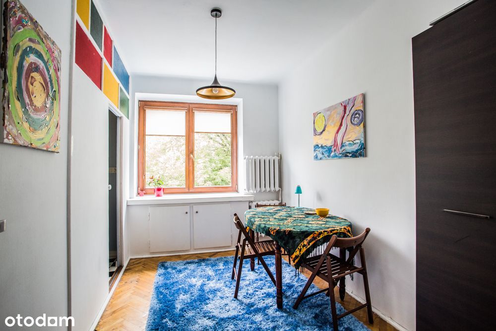 2 pokoje | 37 m² | 1. piętro | 3 min do METRO WILANOWSKA | Mokotów