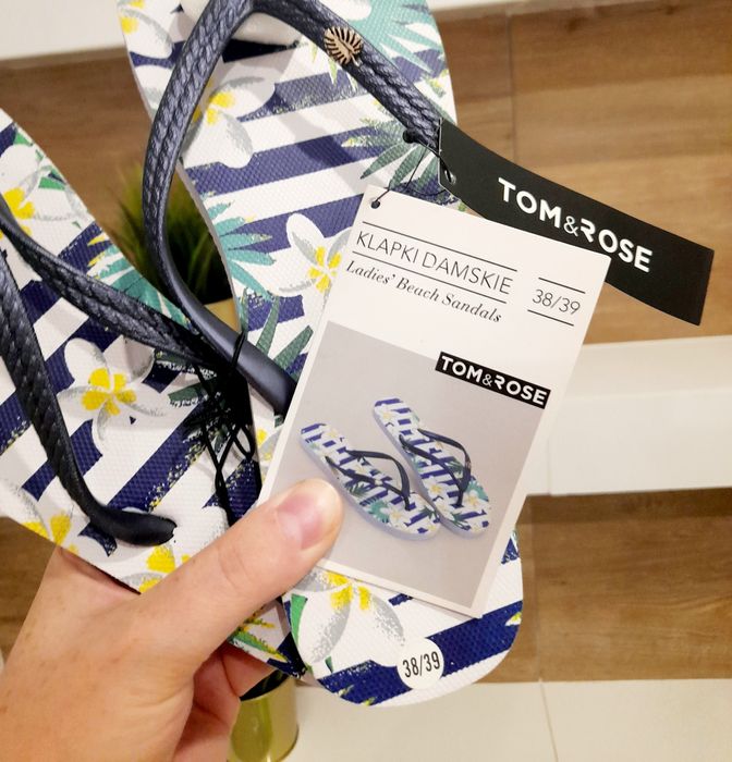 Japonki damskie nowe klapki