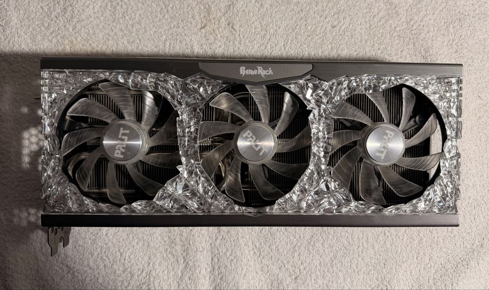 Видеокарта Palit GeForce RTX 3070Ti, 8gb ( Не рабочая )