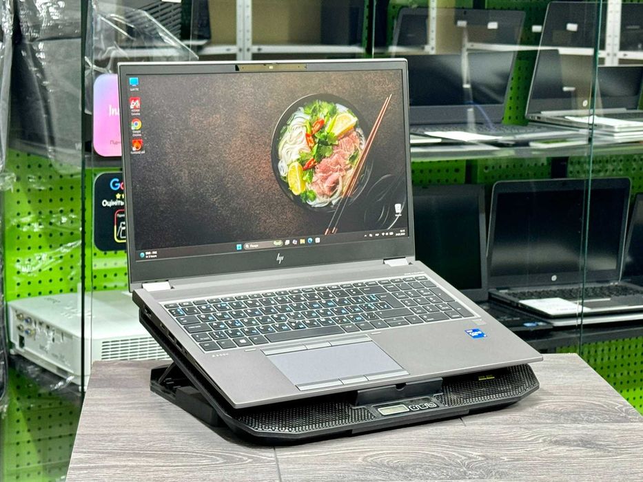 Робоча станція HP Zbook Fury 15 G8 / Core i7-11850H / Nvidia T1200 4Gb