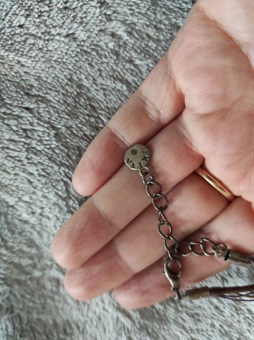 Вінтаж Франція кольє Ikita ожерельє цепочка біжутерія підвіска