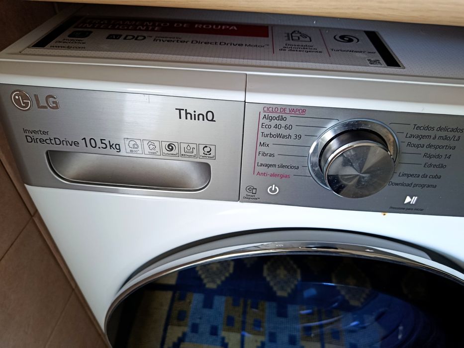Máquina LG , em muito bom. Estado.