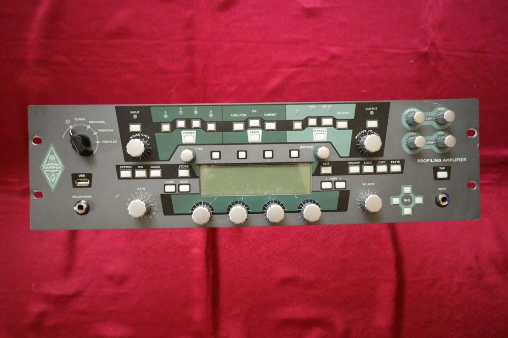 Kemper PROFILER PowerRack 600W Class-D Profiling