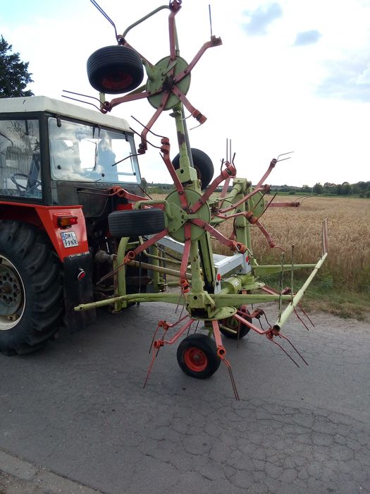 Przecząsarka przegrabiarka CLAAS W 640 SL .pająk, okazjia